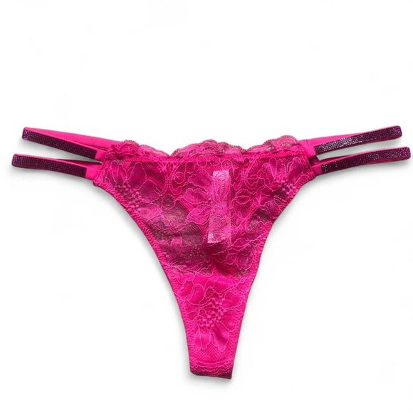 VS Shine Strappy Thong - Picture 2 of 4